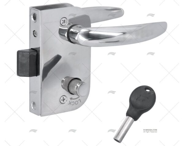 cerradura puerta con llave inox dcha cierres imnasa ref 09120765