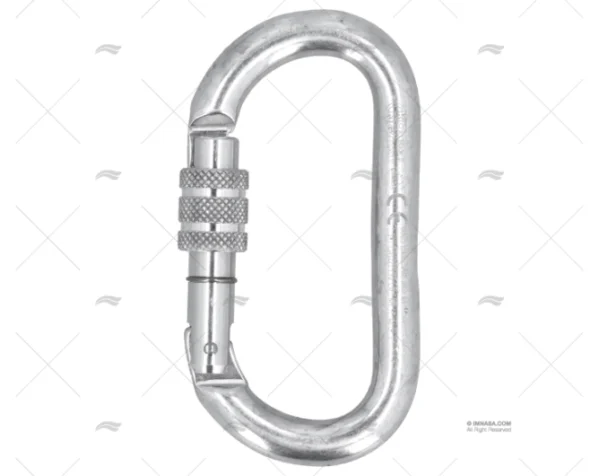 mosqueton kn22 uiaa l oval key lock mosquetones imnasa ref 20250813