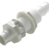 Pasamuros de Delrin para conectar tubo Ø 28 mm (1 1/8")