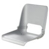 Asiento ergonómico abatible CREW, blanco (sin cojines)