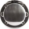 Toma de pared Schuko 16A, pulida IP56, empotrable, a.inox 316