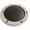 Interruptor de pie aro cromado, sin tapa, Ø 108 mm, 20 mm alto, 49 mm fondo