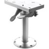 Pie de asiento de altura fija desmontable, deslizante, altura 38 cm