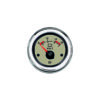 Voltímetro beige, 12 V, (10 - 16V), agujero Ø 52 mm