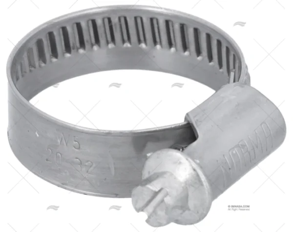 ABRAZADERA INOX W5 20- 32/12 NORMA