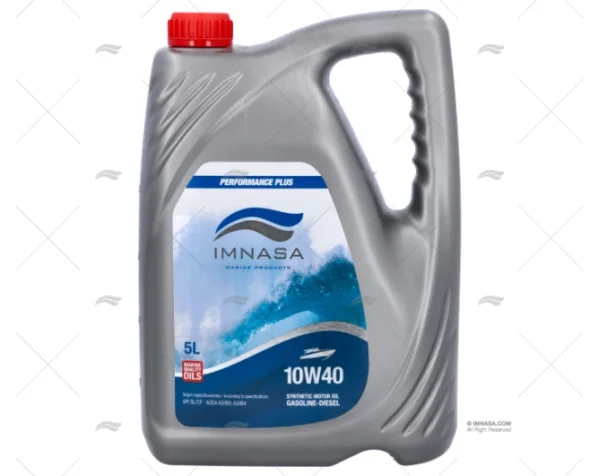 ACEITE MOTOR 10W40 5L GAS-DIESEL IMNASA