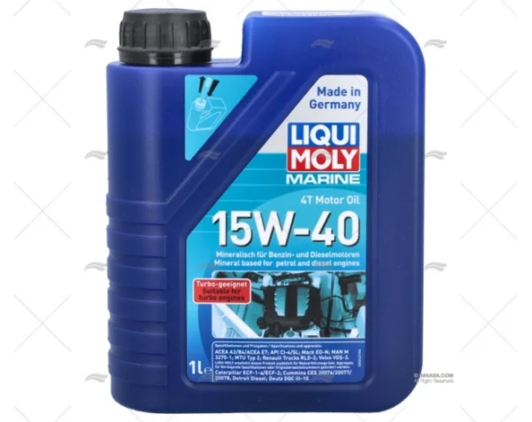 ACEITE MOTOR 15W40 1L LIQUI MOLY