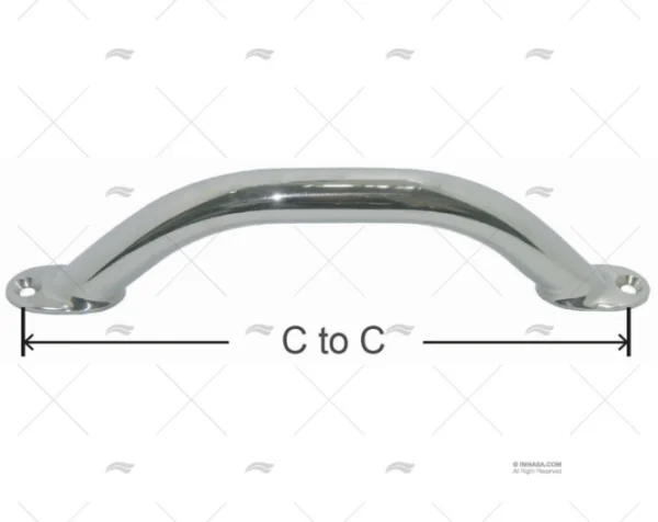 AGARRADERA INOX SS316 282mm MARINE TOWN