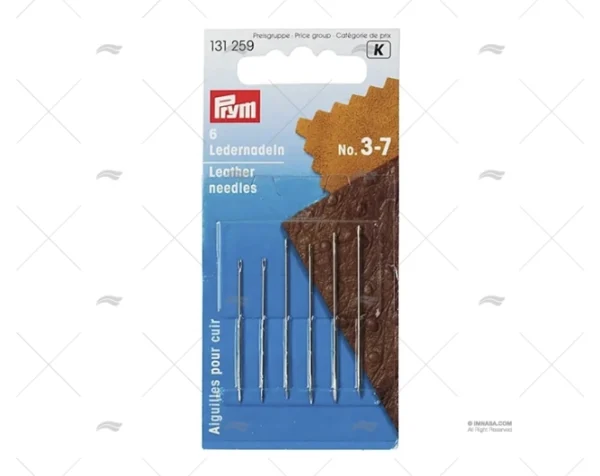 AGUJA PARA CUERO (6ud) PRYM