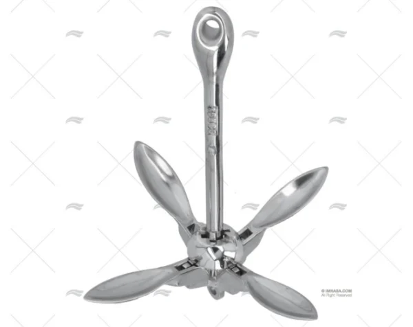 ANCLA PLEGABLE 1,5kg INOX