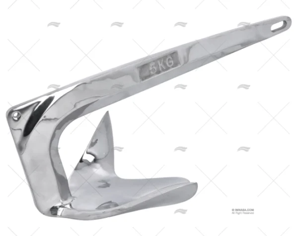 ANCLA TRIDENT 5 kg INOX