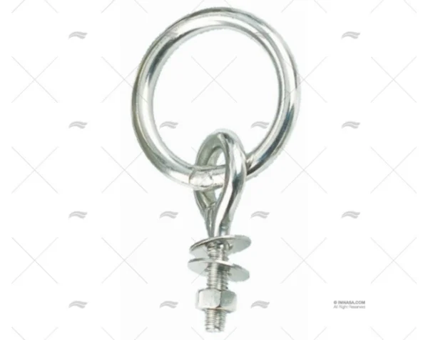 ANILLA C/TORNILLO INOX SS 316 6mm