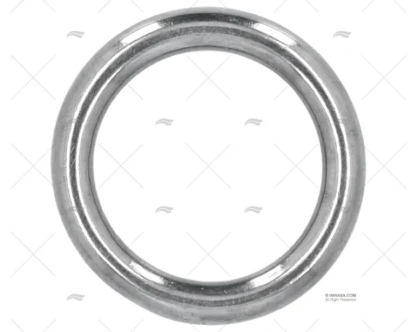 ANILLA REDONDA 6x30mm INOX