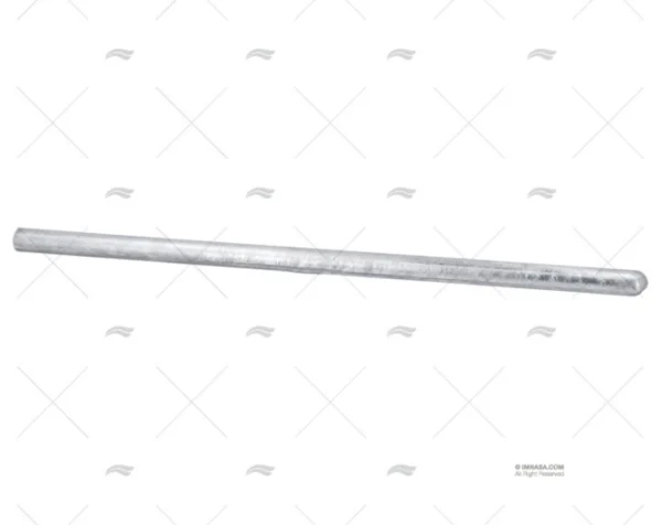 ANODO ZINC BARRA 16x400mm 0,610kg TECNOSEAL