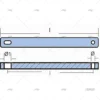 ANODO ZINC BARRA YAMAHA 30/40HP TECNOSEAL