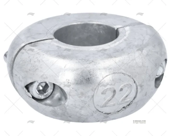 ANODO ZINC COLLARIN 22mm PLANO TECNOSEAL