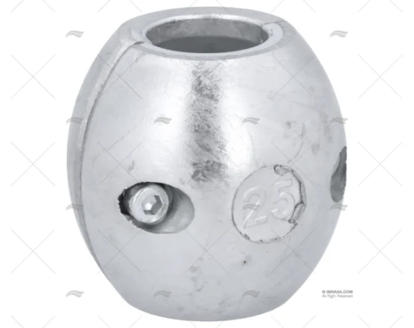 ANODO ZINC COLLARIN 25mm TECNOSEAL