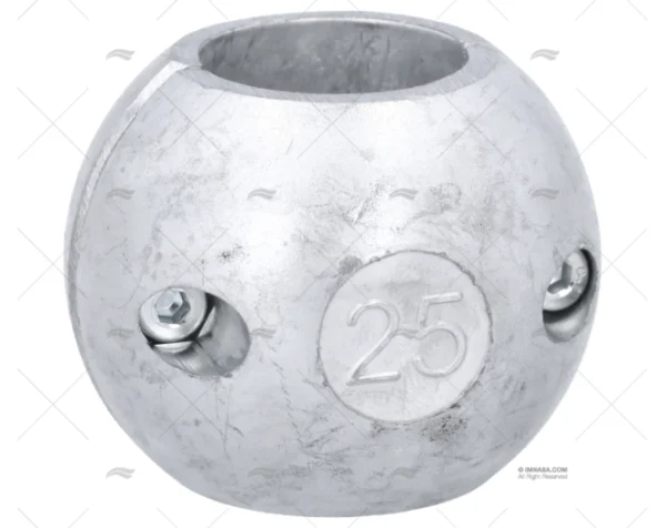ANODO ZINC COLLARIN 25mm TECNOSEAL