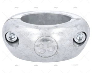 ANODO ZINC COLLARIN 35mm PLANO TECNOSEAL