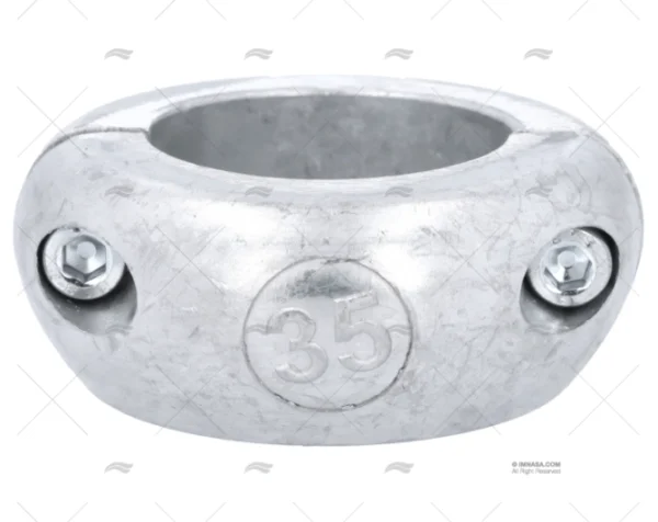 ANODO ZINC COLLARIN 35mm PLANO TECNOSEAL