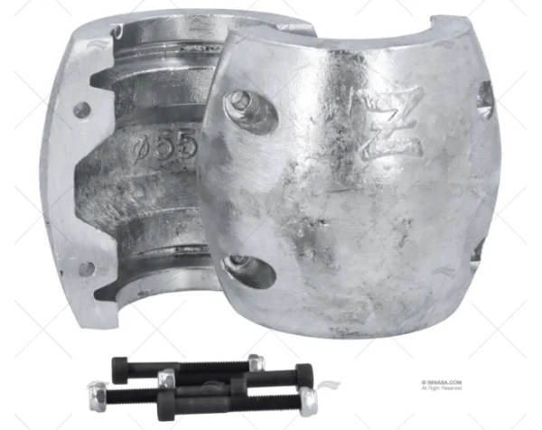 ANODO ZINC COLLARIN 55mm - 2"3/16 ZINETI
