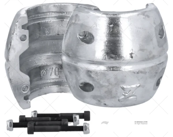 ANODO ZINC COLLARIN 70mm - 2"3/4 ZINETI