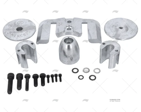 ANODO ZINC KIT MERCURY BRAVO 3 2004 ZINETI