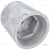 ANODO ZINC PUNTA EJE 100mm HEXAGONAL GUARDIAN