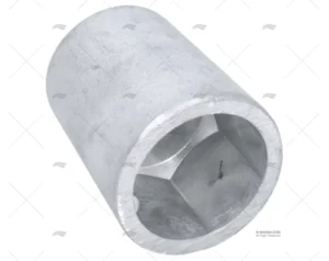 ANODO ZINC PUNTA EJE 25mm TECNOSEAL