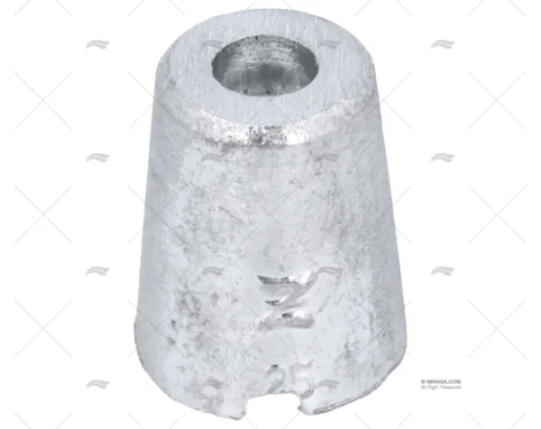 ANODO ZINC PUNTA EJE 25mm ZINETI