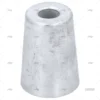 ANODO ZINC PUNTA EJE 35mm TECNOSEAL