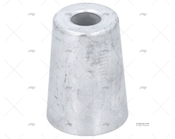 ANODO ZINC PUNTA EJE 35mm TECNOSEAL