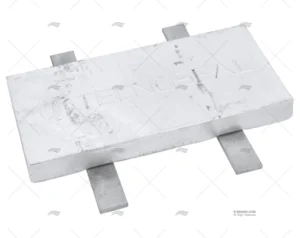 ANODO ZINC SOLDAR 298x120mm 2 INSERTOS TECNOSEAL