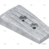 ANODO ZINC VOLV. 133x76mm TECNOSEAL