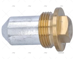 ANODO ZINC VOLV. ROSCA COMPLETA 1"GAS TECNOSEAL