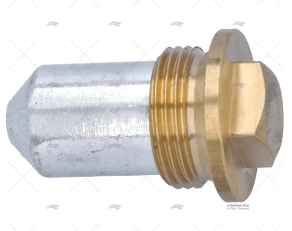 ANODO ZINC VOLV. ROSCA COMPLETA 1"GAS TECNOSEAL