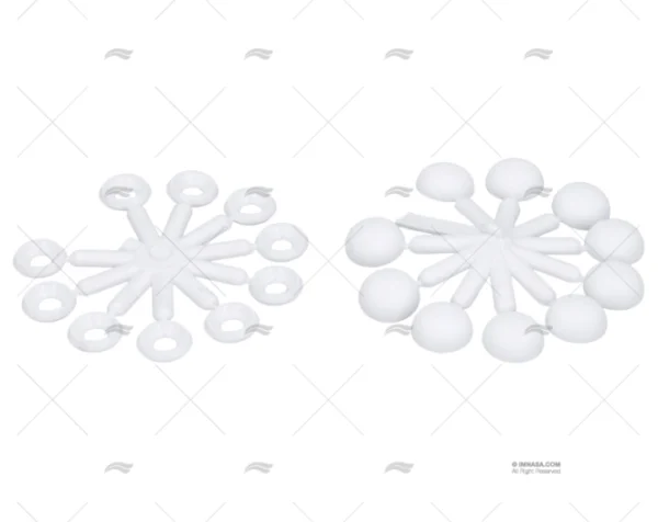 ARANDELA+TAPON TORNILLO 16 CONICO/PACK10