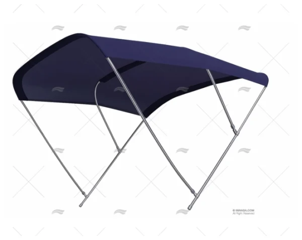 ARCO INOX TUBO 22mm CAPOTA 185mm 3 ARCOS TESSILMARE