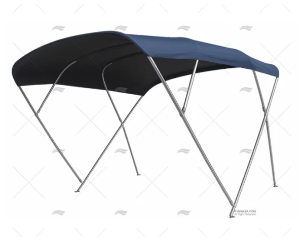 ARCO INOX TUBO 25mm CAPOTA 270mm 4 ARCOS TESSILMARE