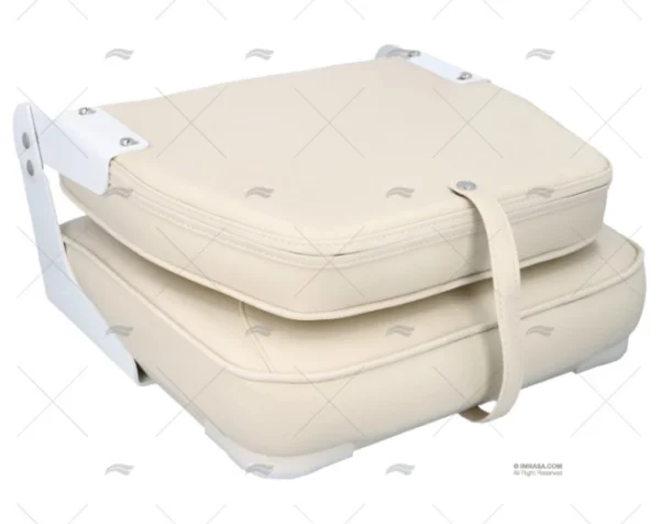 ASIENTO 430X520mm BLANCO AZUL