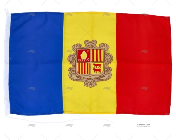 BANDERA ANDORRA 100x 70cm ADRIA BANDIERE