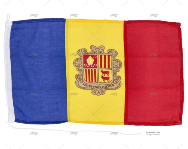 BANDERA ANDORRA 45x 30cm ADRIA BANDIERE