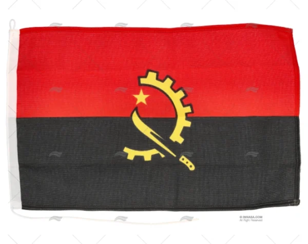 BANDERA ANGOLA 45x 30cm ADRIA BANDIERE