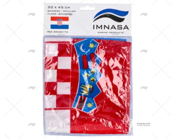 BANDERA CROACIA 45x 30cm