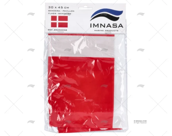 BANDERA DINAMARCA 45x 30cm