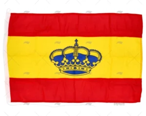 BANDERA ESPAÑOLA C/CORONA 75x 50cm ADRIA BANDIERE