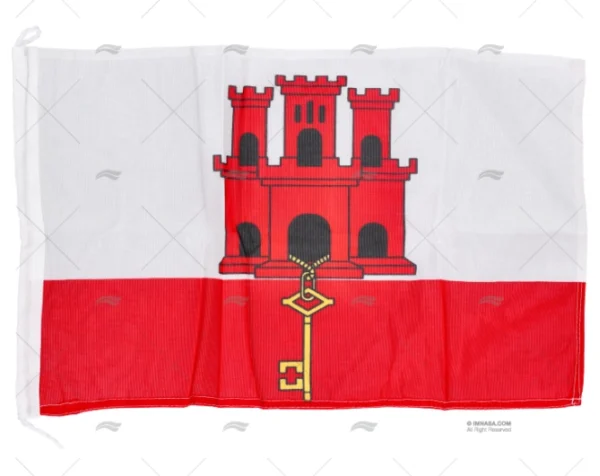 BANDERA GIBRALTAR 45x 30cm ADRIA BANDIERE