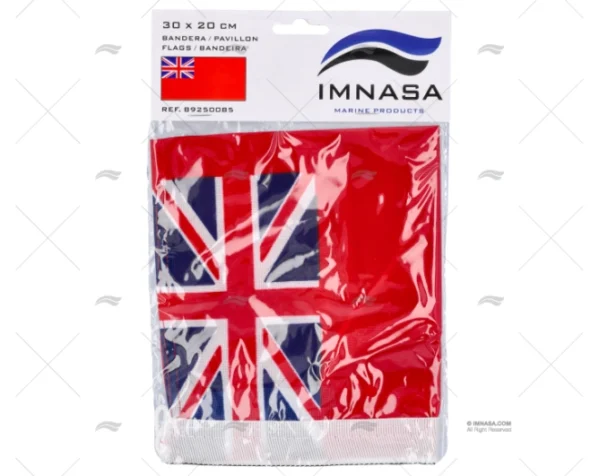 BANDERA GRAN BRET MAR 30x 20cm
