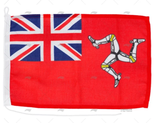 BANDERA ISLA DE MAN MERCANTE 30x 20cm ADRIA BANDIERE