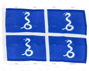 BANDERA MARTINICA 30x 20cm ADRIA BANDIERE